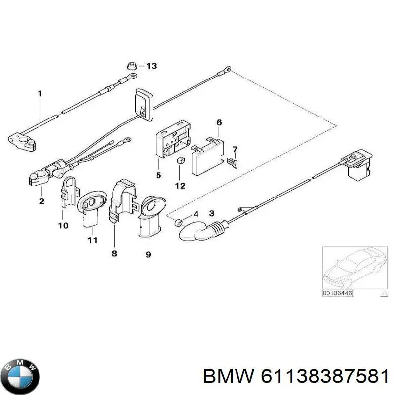 61138387581 BMW 