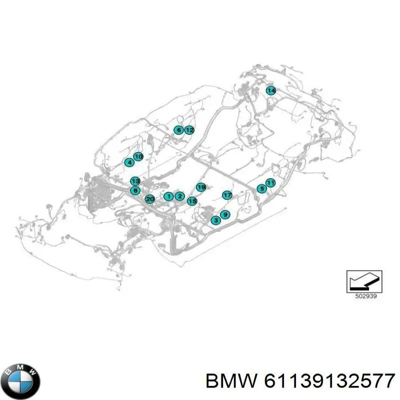  BMW 9132571 ціна, від 4.04 USD