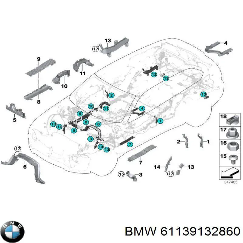 61139132860 BMW 