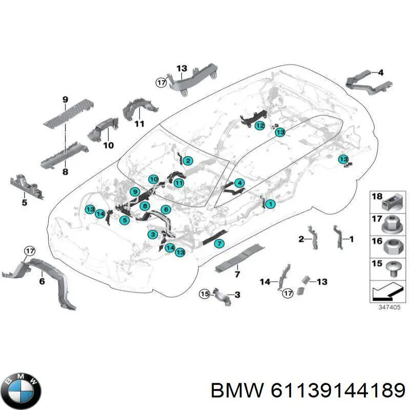  61139144189 BMW