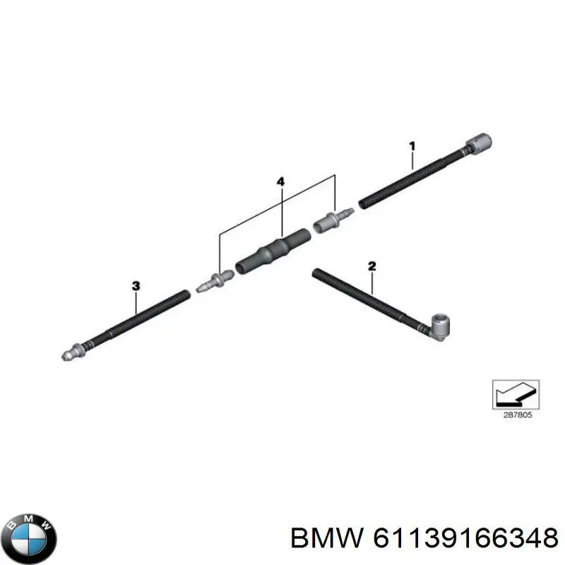  BMW 61139166348 ціна, від 2.40 USD