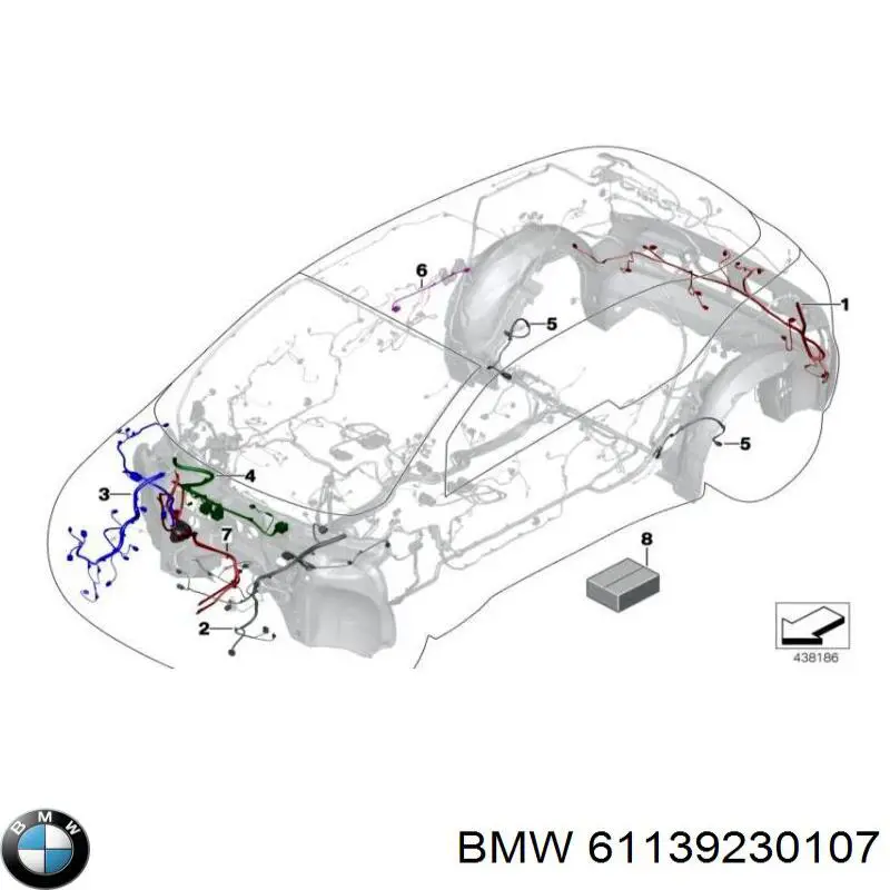  BMW 61139230107 ціна, від 2.59 USD