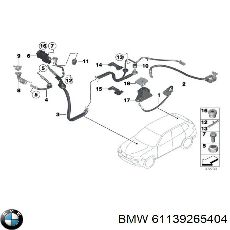 61139265404 BMW 