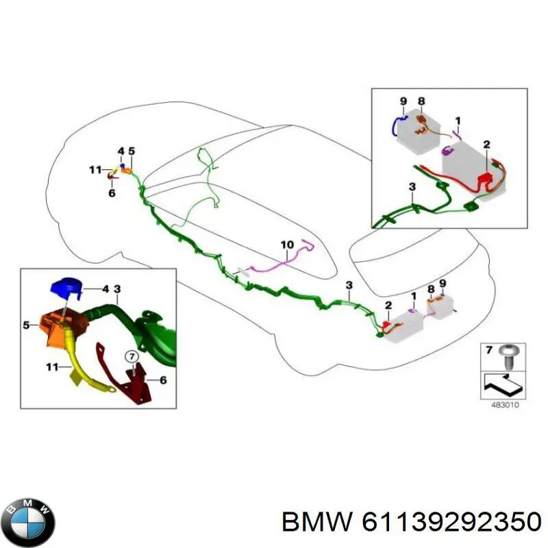 BMW 61139292350 ціна, від 5.54 USD