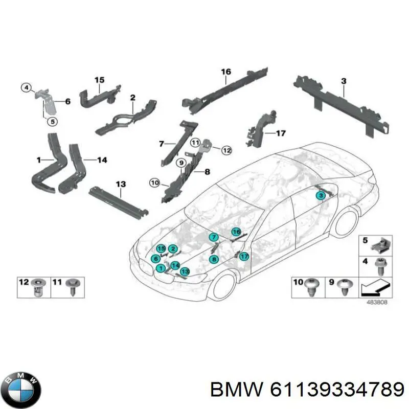 61139334789 BMW 