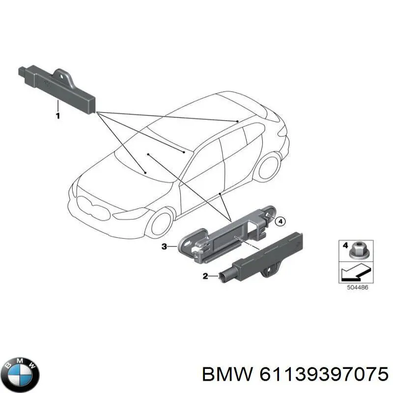  BMW 61139397075 ціна, від 3.80 USD