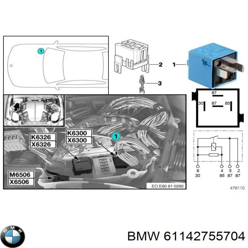 61142755704 BMW 
