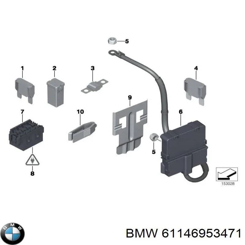Запобіжники (електричних ланцюгів) Mercedes A0025451234