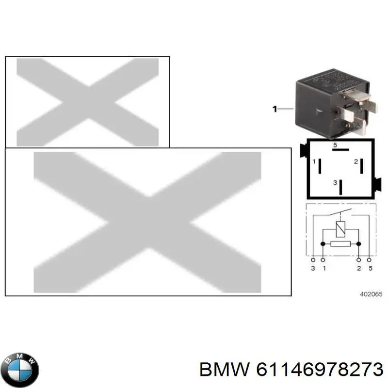 Купити 61146978273 BMW Корпус запобіжників