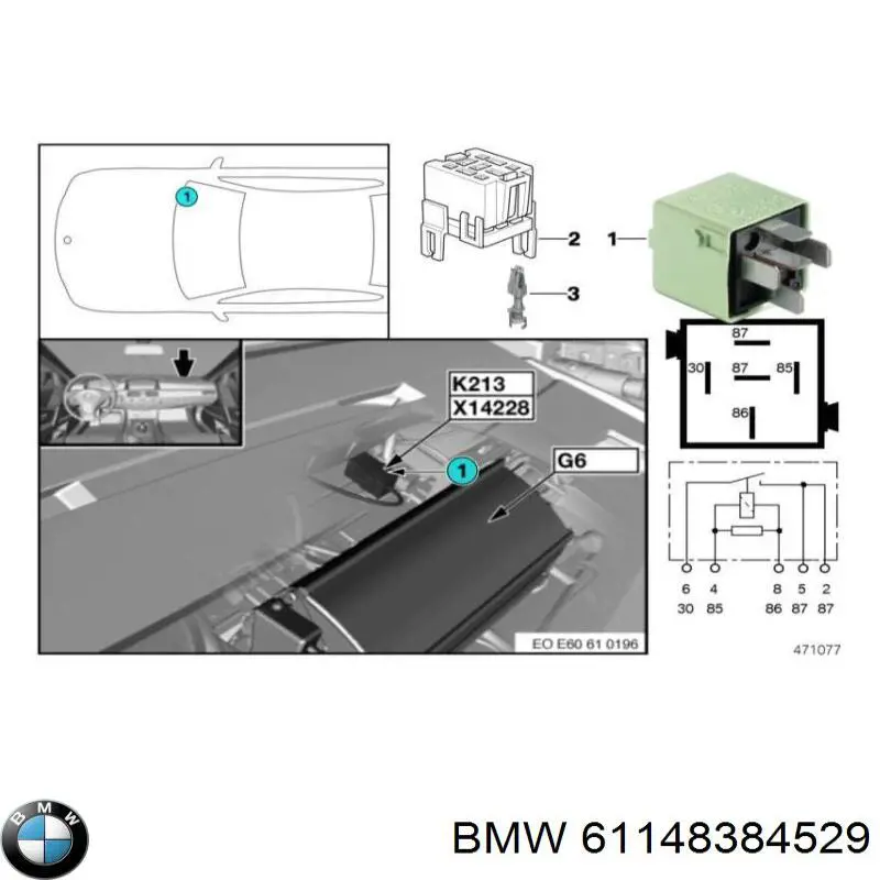  61148384529 BMW