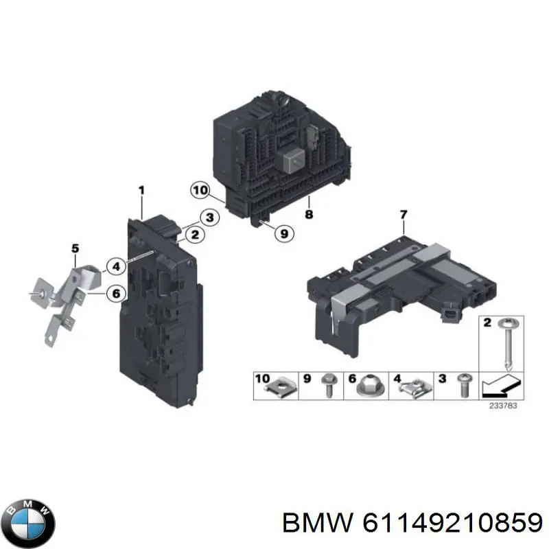 61149210859 BMW Реле запобіжників