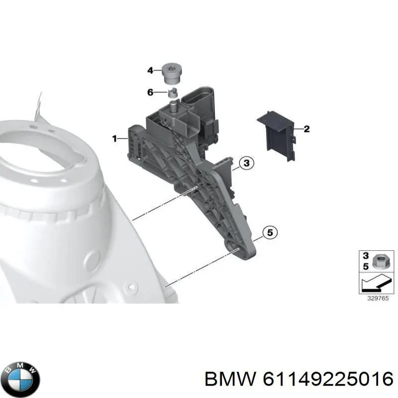  BMW 61149296151 ціна, від 7.50 USD