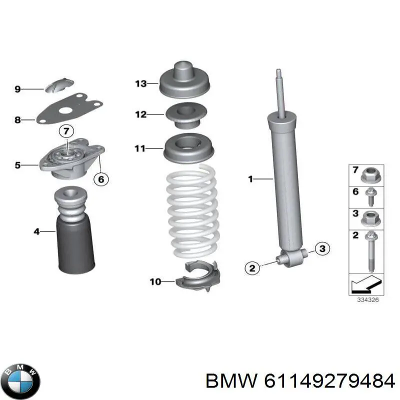 Кришка / пробка розширювального бачка BMW 61146925716 ціна, від 3.17 USD