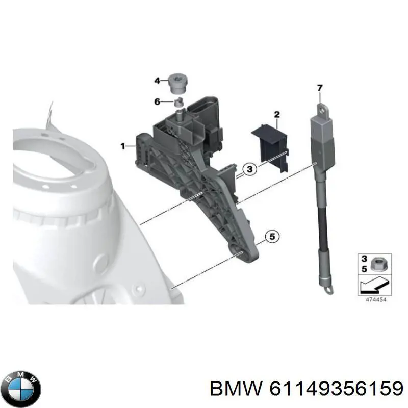 Купити 61149356159 BMW 