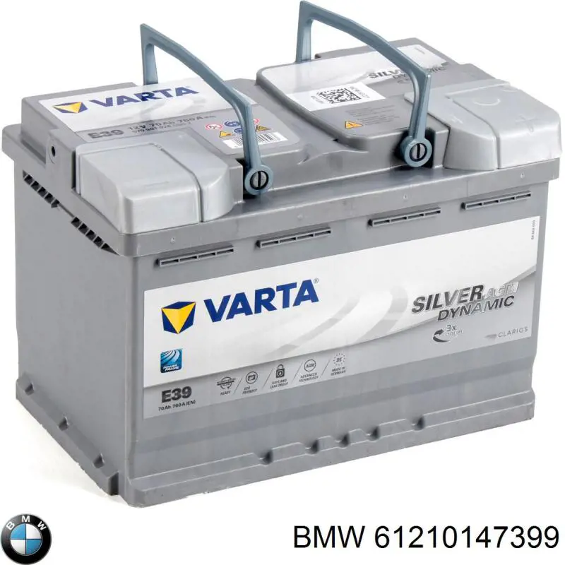 Купити 61210147399 BMW Автомобільна батарея