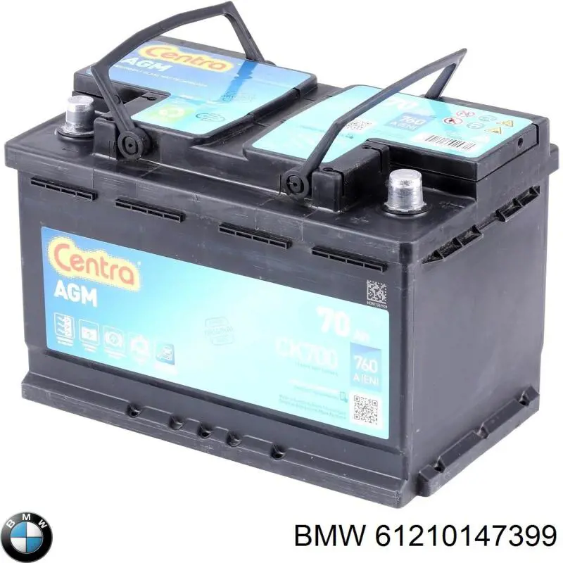 Батарея акумуляторна BMW 61210147399 ціна, від 115.18 USD