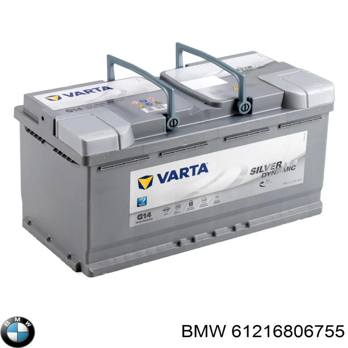 61216806755 BMW Авто акумулятор
