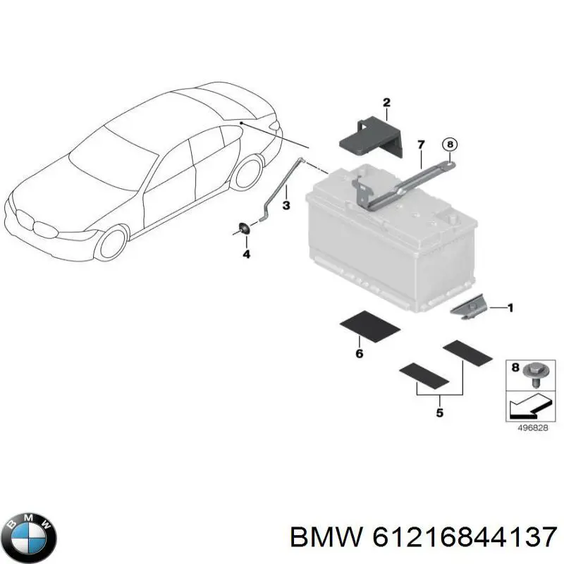 61216844137 BMW 