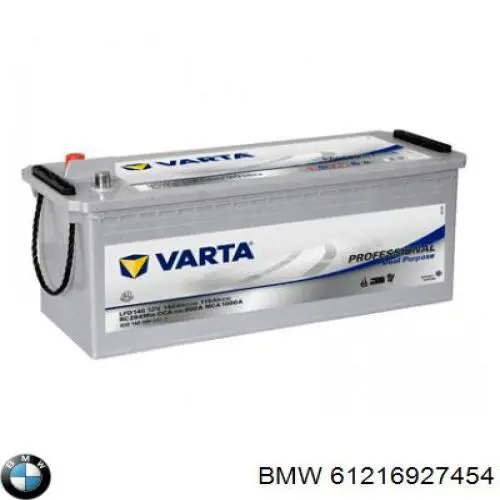 Батарея акумуляторна BMW 61216927454 ціна, від 95.70 USD