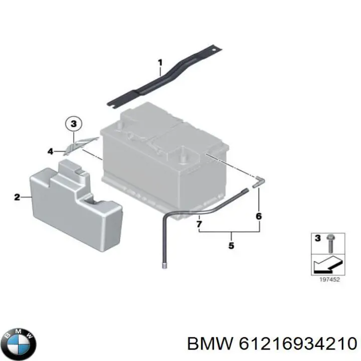61216934210 BMW 