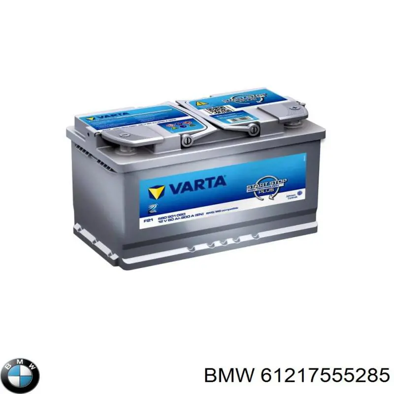 Батарея акумуляторна BMW 61217555285 ціна, від 190.87 USD