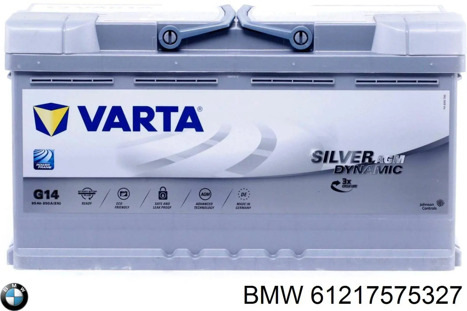 61217575327 BMW Авто акумулятор