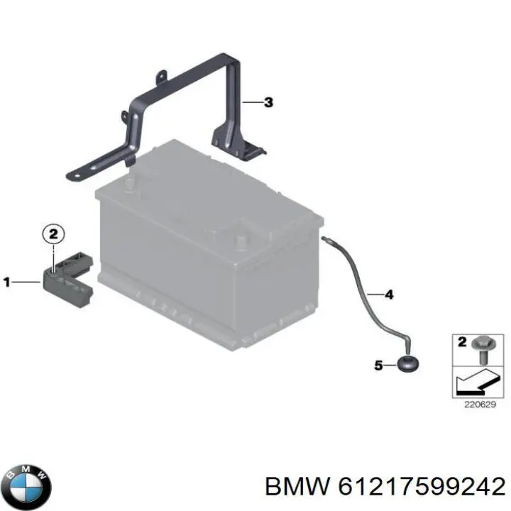61217599242 BMW 