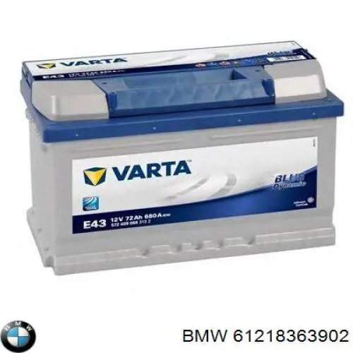 Купити 61218363902 BMW Автомобільна батарея