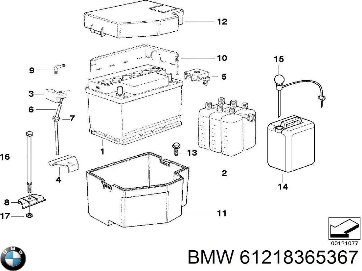 61218365367 BMW 