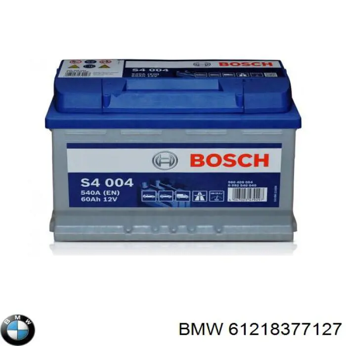 Купити Купити Акумулятор BMW Ємність 61А/г Напруга 12В 61218377127