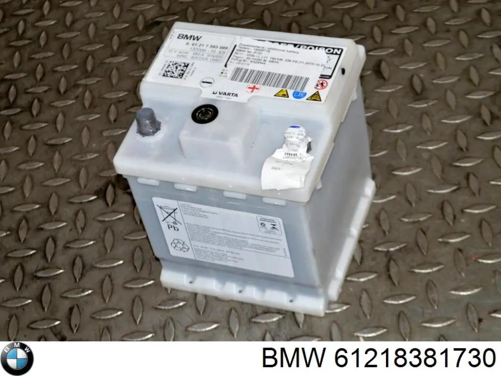 Купити 61218381730 BMW Автомобільна батарея