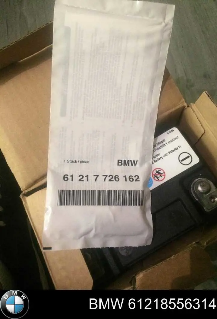 61218556314 BMW Авто акумулятор