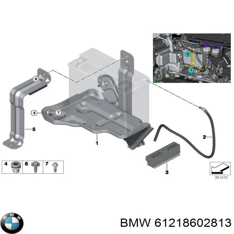 61218602813 BMW 