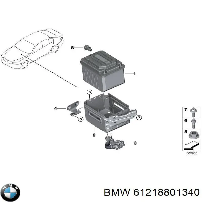 61218801340 BMW 