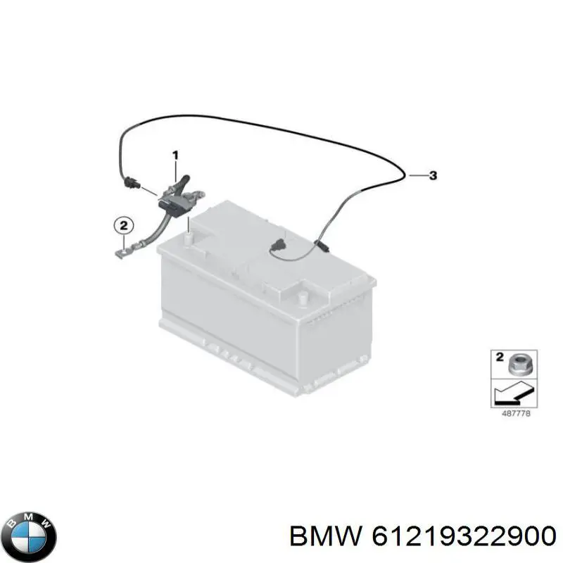 Реле контролю заряду АКБ BMW 61219322900 ціна, від 21.53 USD