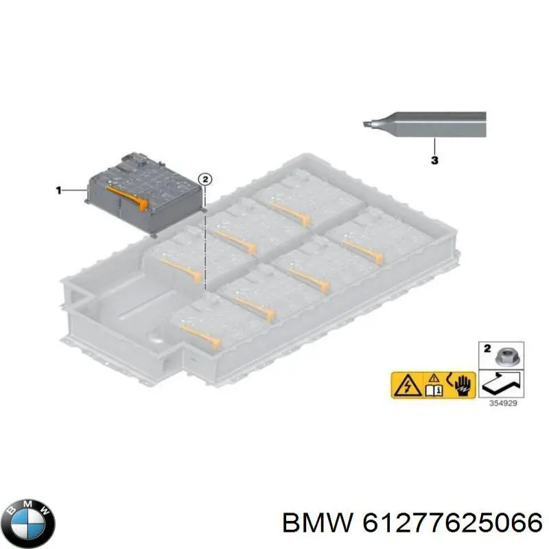 61277625066 BMW Батарейний модуль електромобіля