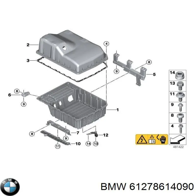 61278614090 BMW 