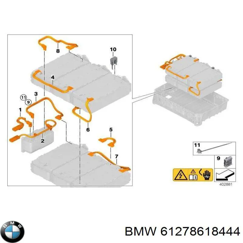 61278618444 BMW 