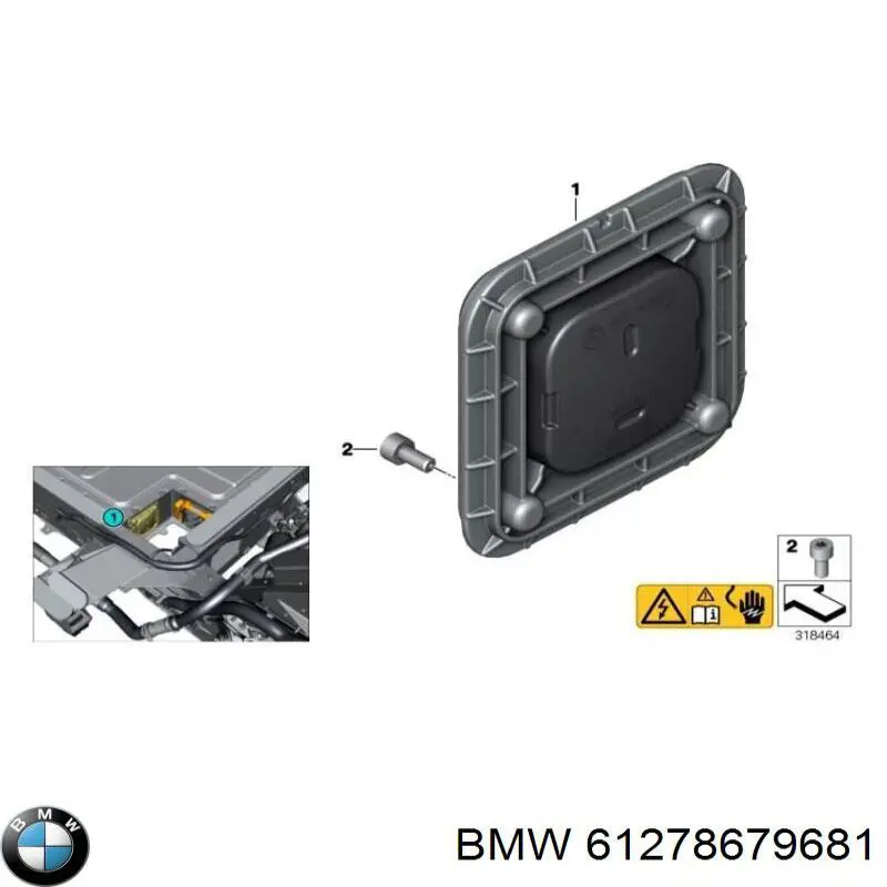  BMW 61278679681 ціна, від 85.20 USD