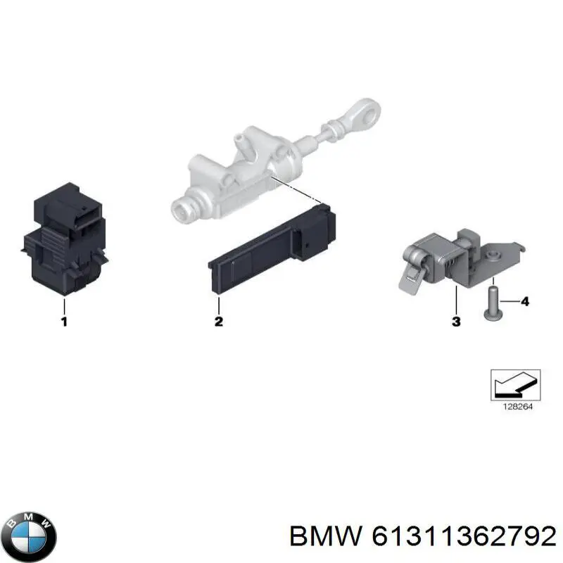 Кінцевик BMW 61311362792 ціна, від 7.13 USD