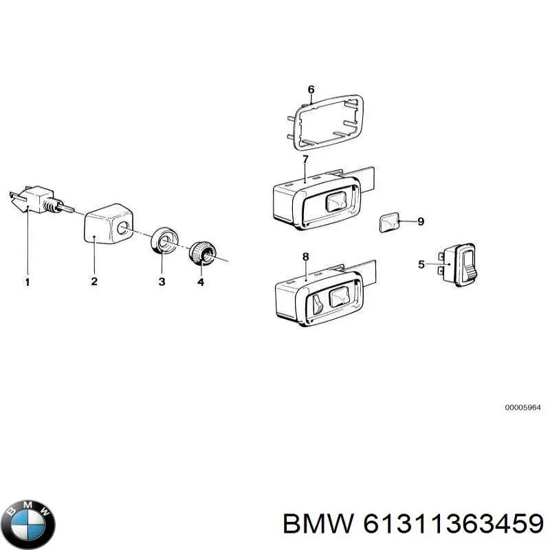 Купити 61311363459 BMW 