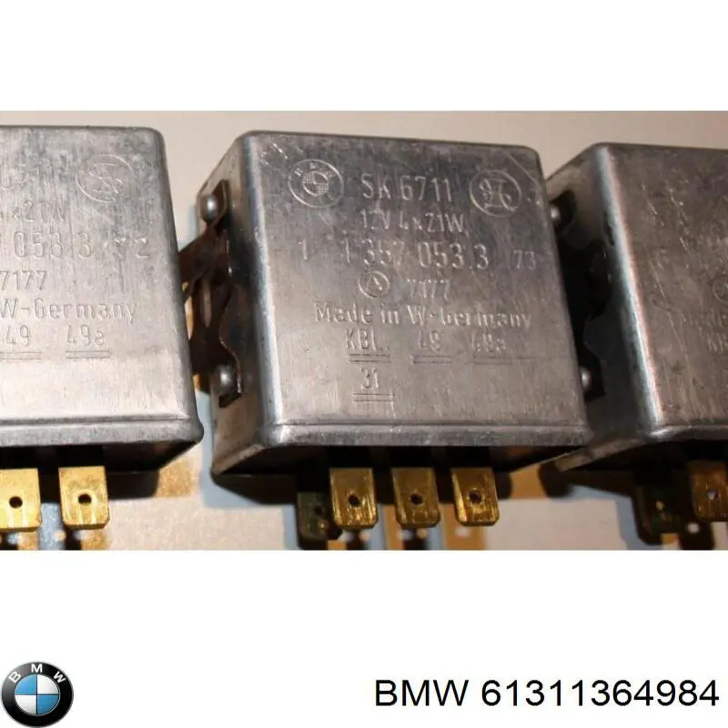 Автомобільні реле поворотів BMW 61311364984 ціна, від 13.56 USD
