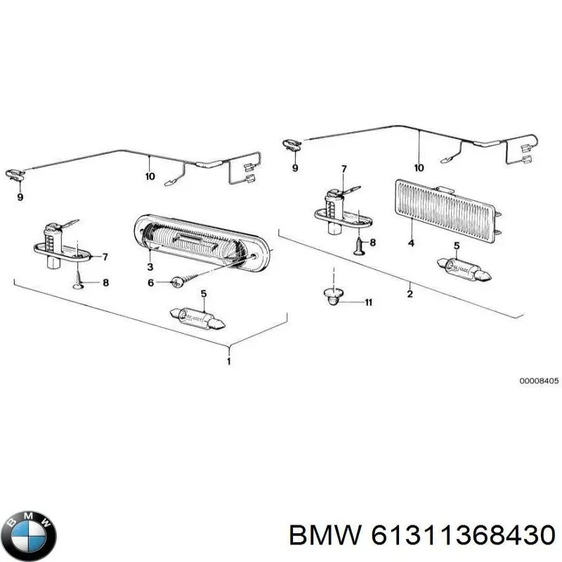 61311368430 BMW 
