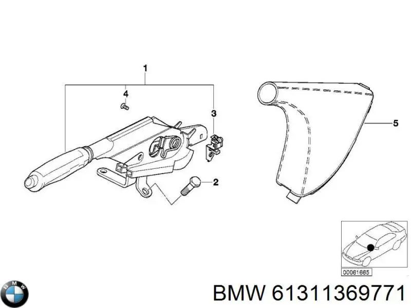 Купити 61311369771 BMW 