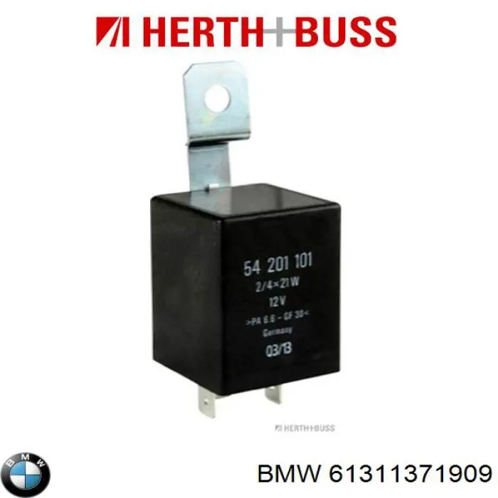Автомобільні реле поворотів BMW 61311371909 ціна, від 5.19 USD