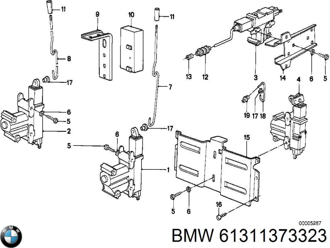  BMW 61311380302 ціна, від 14.09 USD