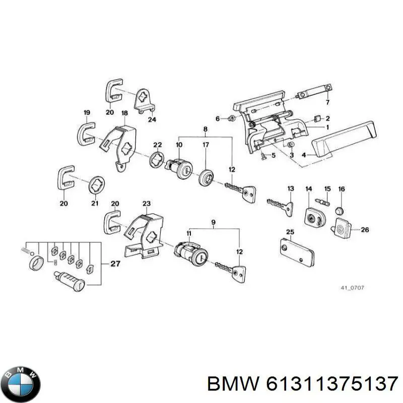 61311375137 BMW 