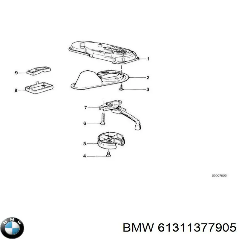  BMW 61311377905 ціна, від 159.43 USD