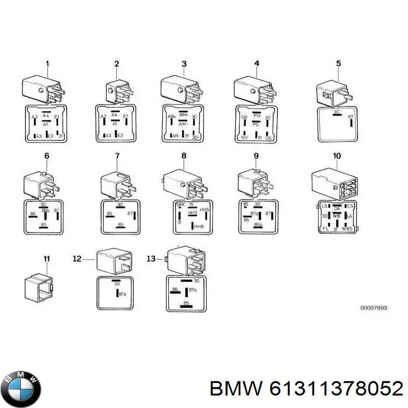 61311378052 BMW 