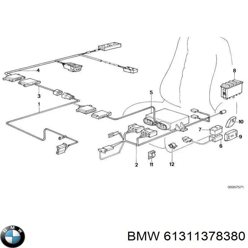 61311378380 BMW 